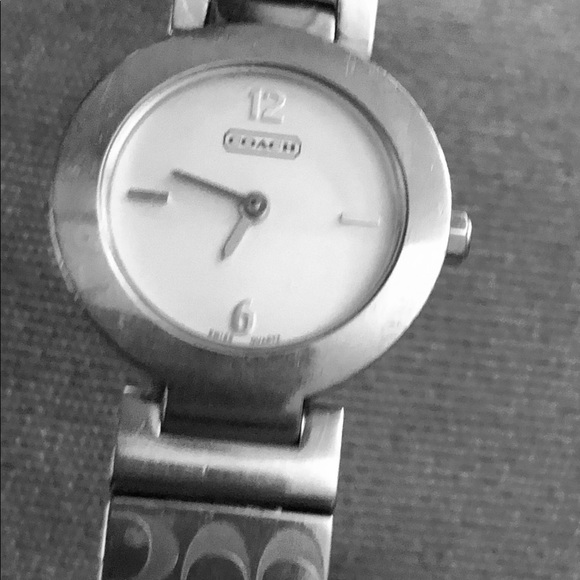 Coach Stainless Steel Bangle Bracelet Watch - Picture 5 of 7
